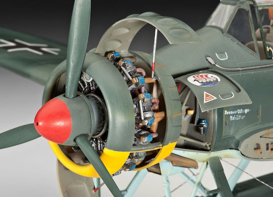 Assembly Model Revell Arado Ar196a-3 Seaplane 192 Pieces