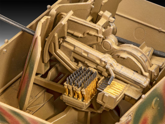 Assembly Model Revell Tank Flakpanzer Iv Möbelwagen 3.7cm Flak 43 144 Pieces