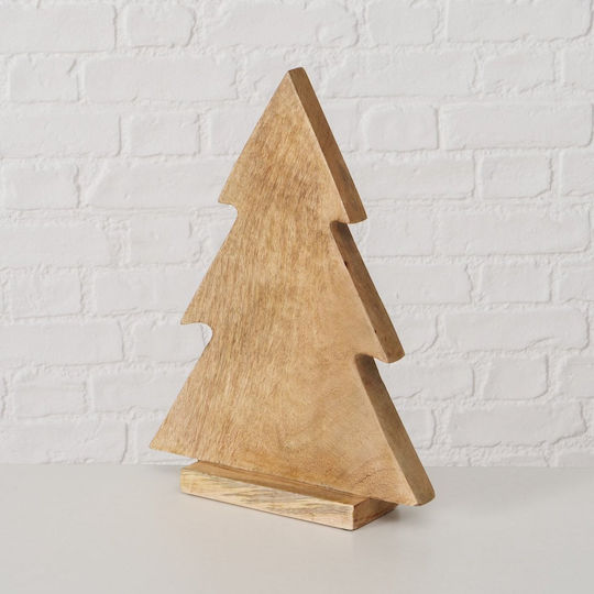 Decorative Tree Set/2 Svenia 30.1x8.2x40.4cm 45.6x11.8x61.1cm White Natural Mango Wood