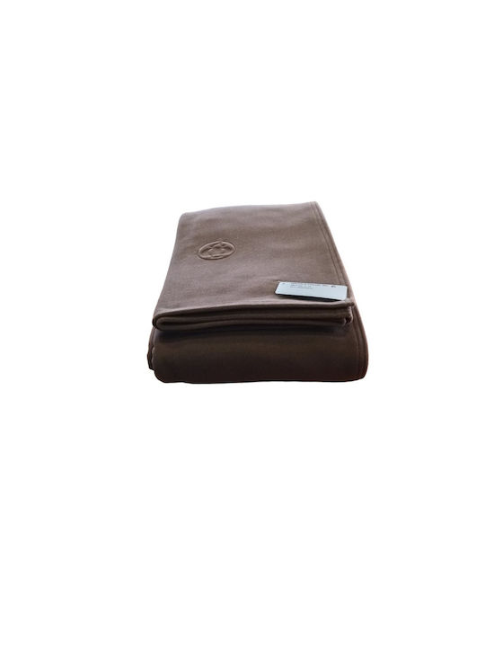 Manterol Casa Nautica Decke Babydecken Fleece Übergröße 220x240cm Hellblau