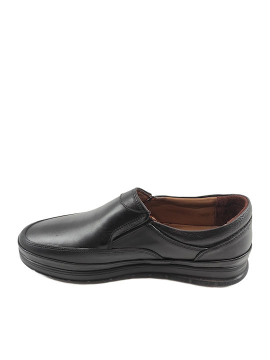 Roberto Rossi Leder Herren Freizeitschuhe Schwarz