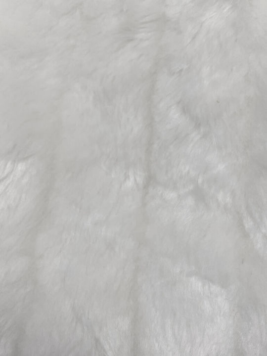Scurtă Blană de damă White
