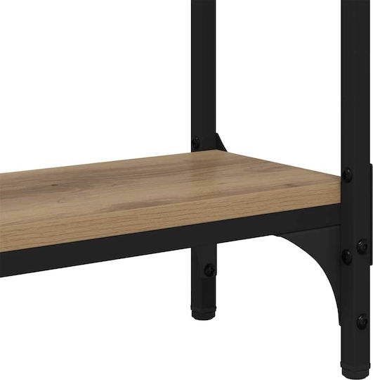 Κονσόλα Μεταλλική Artisan Oak Μ75xΠ22.5xΥ75εκ.