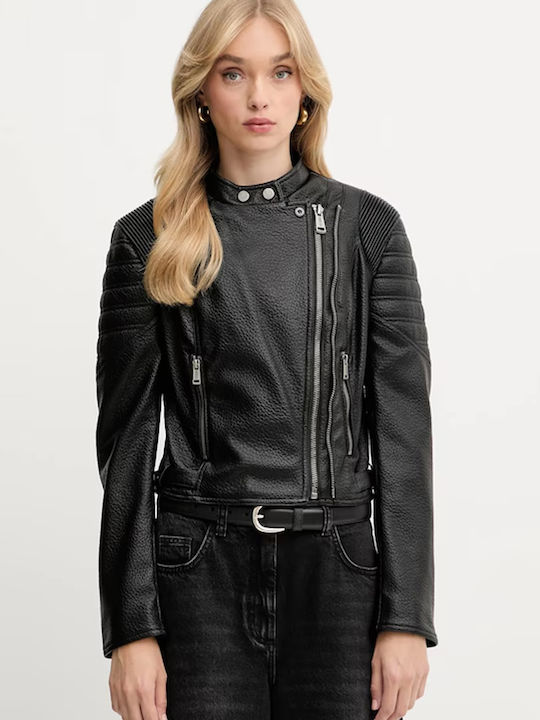 Jachetă de femei Biker Jacket Brown