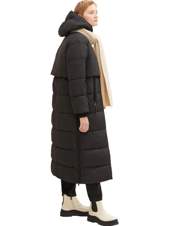Arctic Lungă Jachetă de femei Puffer Negru