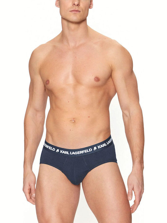Men's Boxers Black-white-blue 3Pack