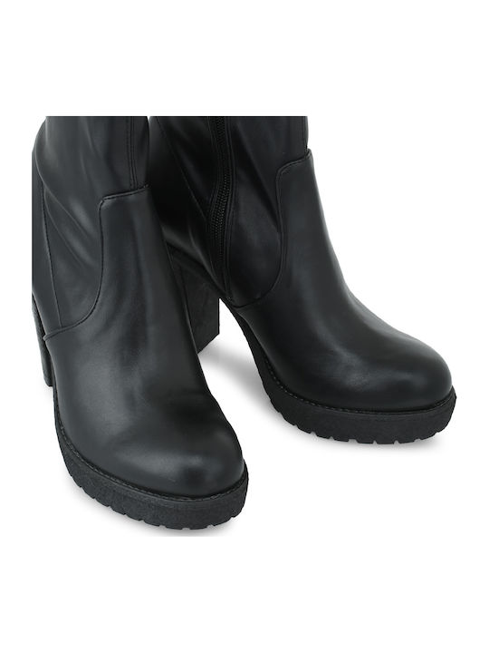 Stiefeletten Damen Schwarz