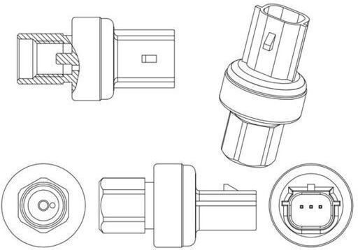 Pressure Switch Air Conditioning Mahle Ase 12 000p