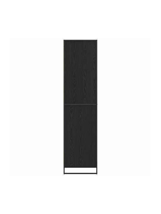 Doppeltür Kleiderschrank Black 50x50x200cm