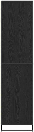 Doppeltür Kleiderschrank Black 50x50x200cm