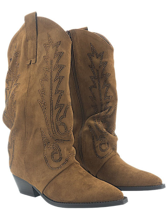 Damenstiefel Braun