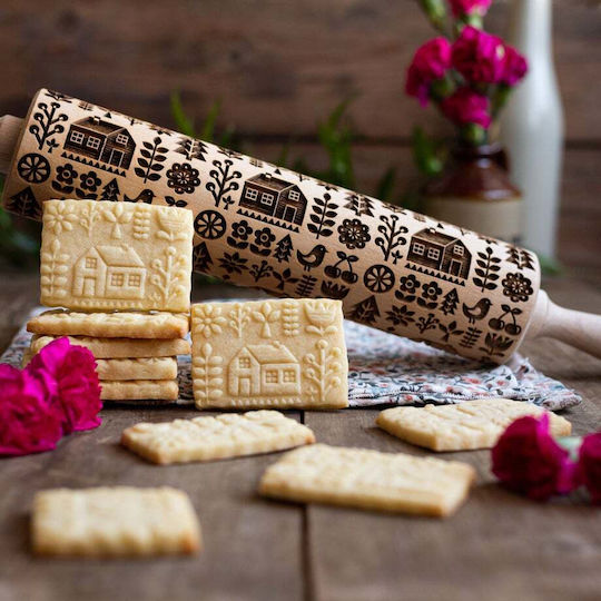 FunnyBaker Rulmentul Pin din Lemn