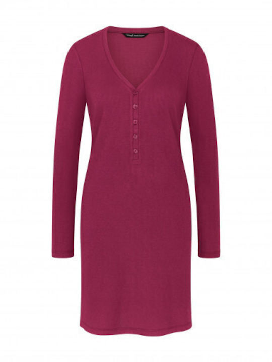Triumph Winter Women's Nightdress Sweet Marsala Mix & Match