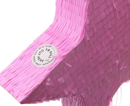 Pink Star Pinata 45x8x43cm