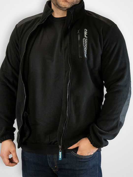 Bormann BPP7021 Pro Work Fleece Jacket Black Bormann BPP7021 Pro Work Fleece Jacket Black