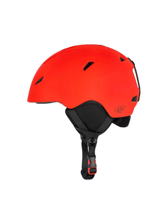 4F Men's Helmet for Ski & Snowboard Orange