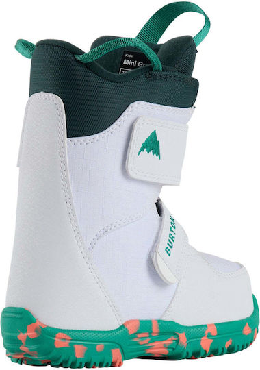 Burton Mini Grom Kids Snowboard Boots White