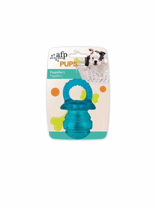 All For Paws Toy for Puppy made of Rubber Large 13εκ. Light Blue 1pcs