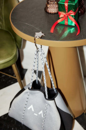 Sparkling Green Elephant Bag Hook Light Green