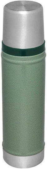 Stanley Legendary Classic Stainless Steel Thermos Bottle BPA Free 590ml Hammertone with Cap-Cup