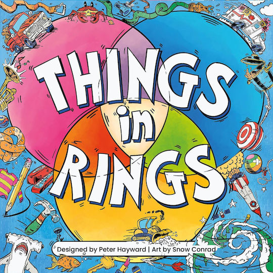 Board Game Things in Rings for 2-6 Players 6+ Years Old (EN) Allplay