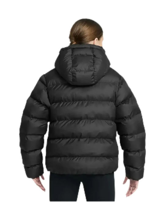Sport Kinderjacken & Winterjacken Lang mit Futter & Kapuzen-Grau