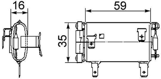Resistor Cabin Fan Mahle Abr 14 000p