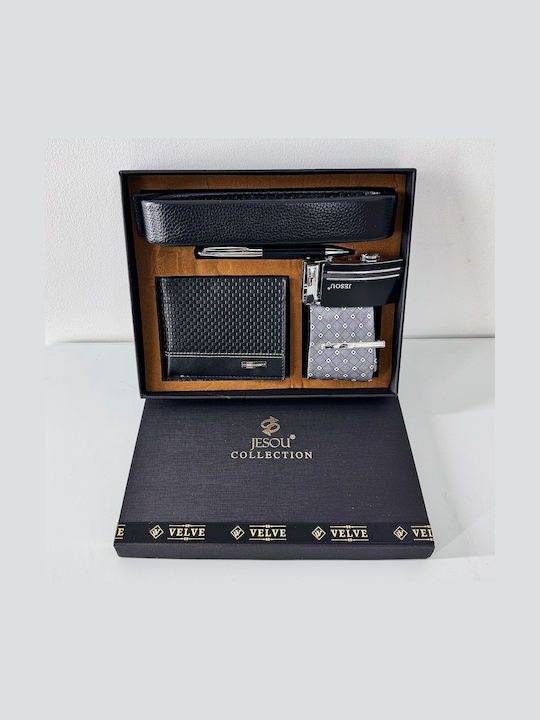 Set Men's Wallet Black