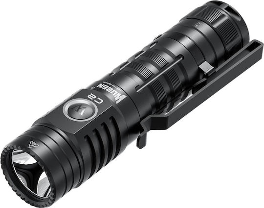Wuben Επαναφορτιζόμενος Φακός LED IP68 με Μέγιστη Φωτεινότητα 2000lm