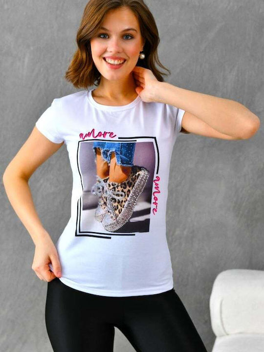 T-Shirt Бяла