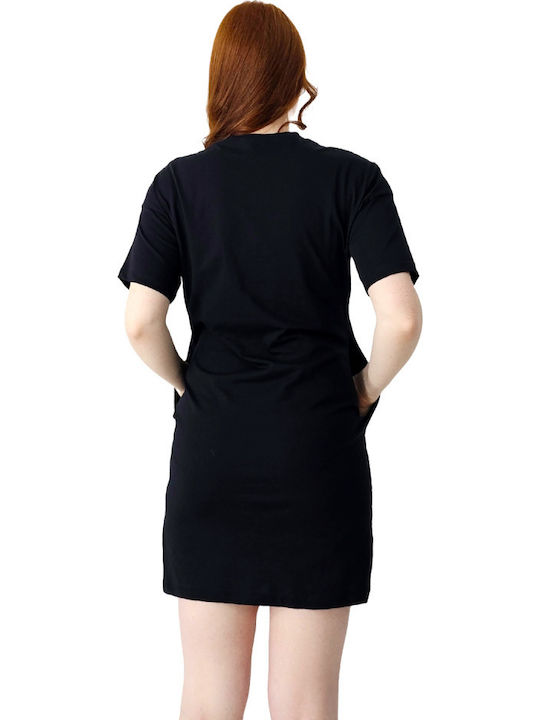 Καλοκαιρινό Mini Φόρεμα Black