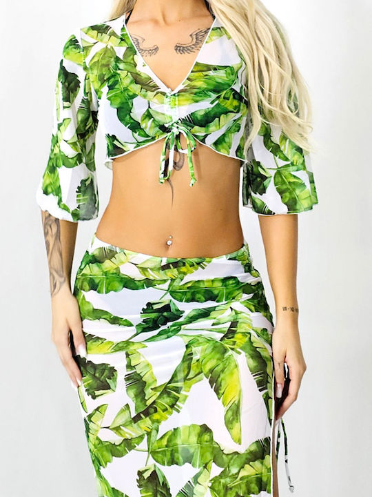 Set mit Maxi Rock Amazon Green