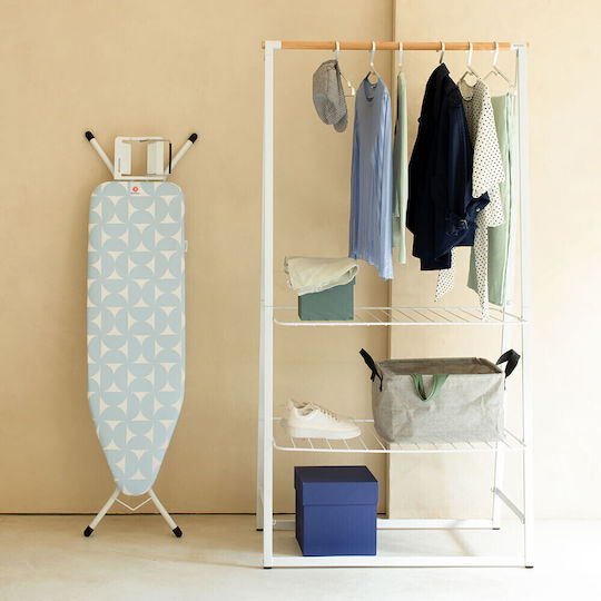 Brabantia Fresh Breeze Гладилница За Парна Ютия Компактна 124x38x96см