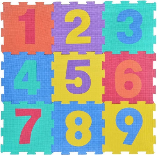 Zita Toys Εκπαιδευτικό Παιδικό Παζλ Δαπέδου με Αριθμούς 10τμχ