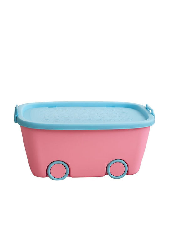 Next Children's Storage Box made of Plastic Pink 47x30x24cm 1pcs