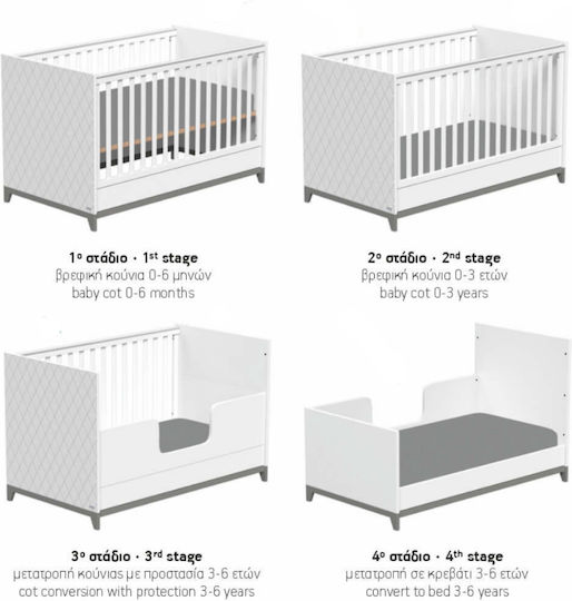 Casababy Căruț Rombo Albă