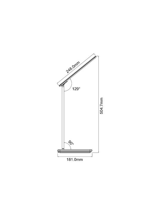 Braytron LED Office Lamp in White Color
