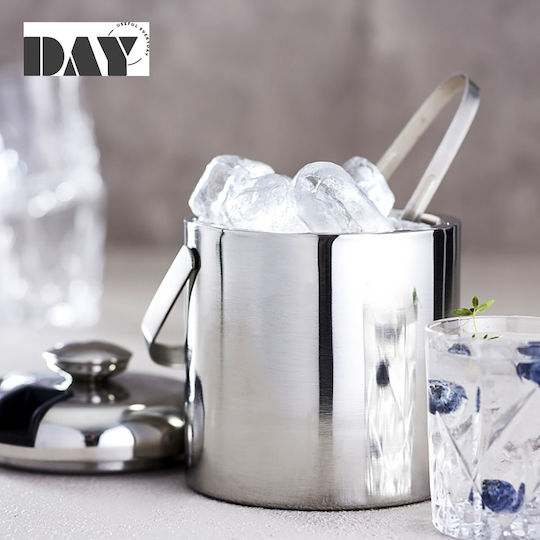 Espiel Day Inox Ice Bucket Container 1.3lt 16.7cm