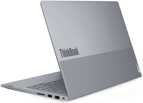 Lenovo ThinkBook 14 G8 IAL 14" IPS FHD+ (Ultra 5-225U/16GB/512GB SSD/Без операционна система) Арктическо сиво (UK Клавиатура)