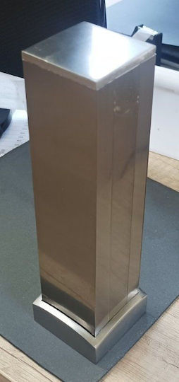 Rose Gold Anodized Aluminum 50x50