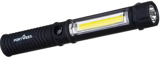 Portwest Workshop Batterie LED Doppelte Funktion mit Lichtstärke bis 150 Lumen