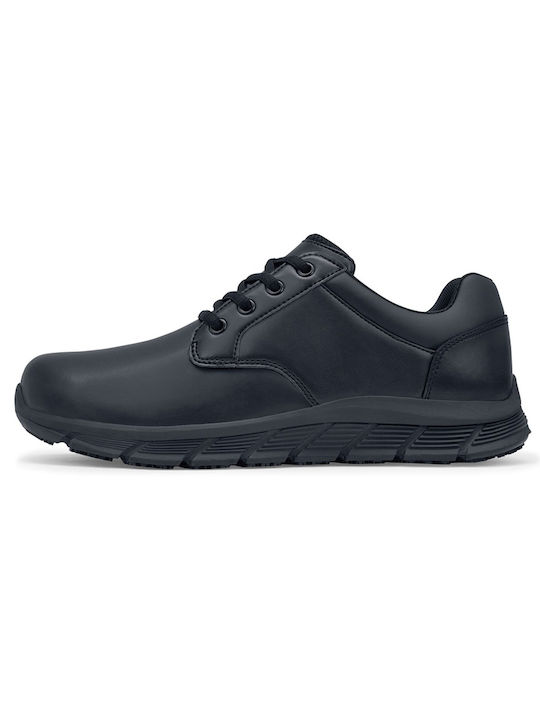 Shoes For Crews Saloon Ii Wasserdicht Niedrig Arbeit Schwarz OB mit Zertifizierung SRC