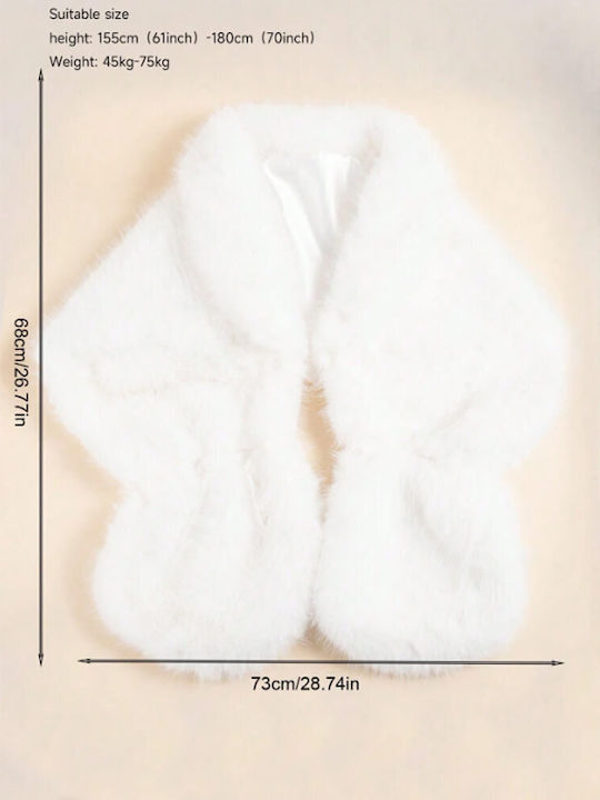 Women's Short Fur Beige