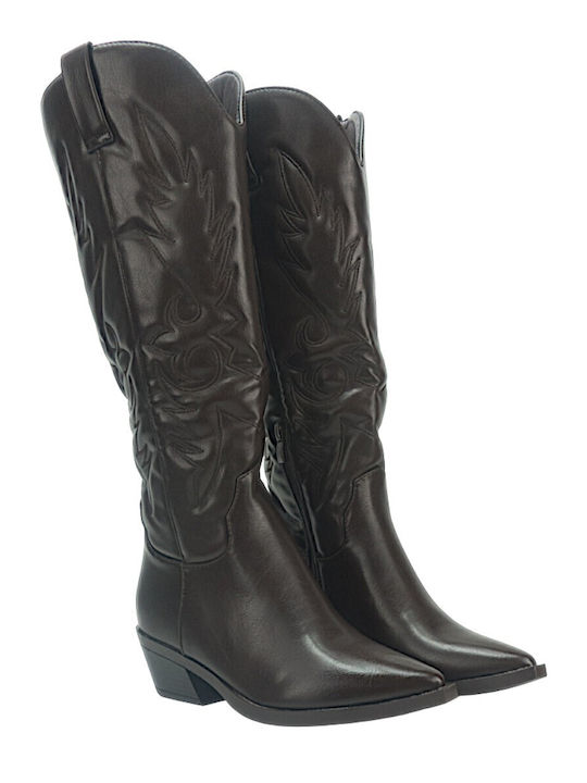 Damenstiefel Braun