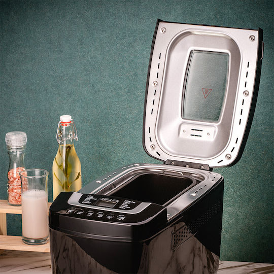 Voltz Bread Maker 800W with Container Capacity 1150gr and 12 Baking Programs