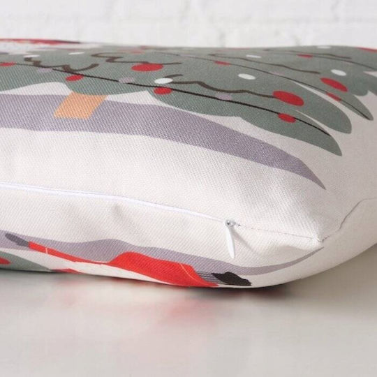 Boltze Sofa-Kissen Weihnachtsmann 45x45cm