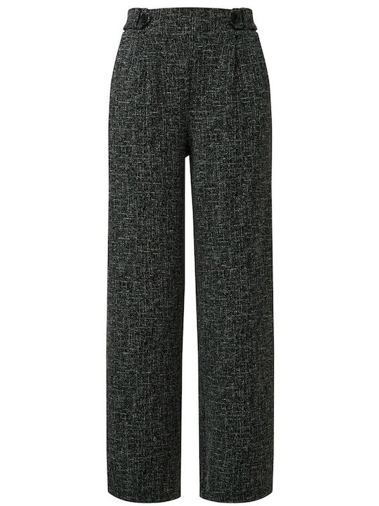 Women's Fabric Trousers Black