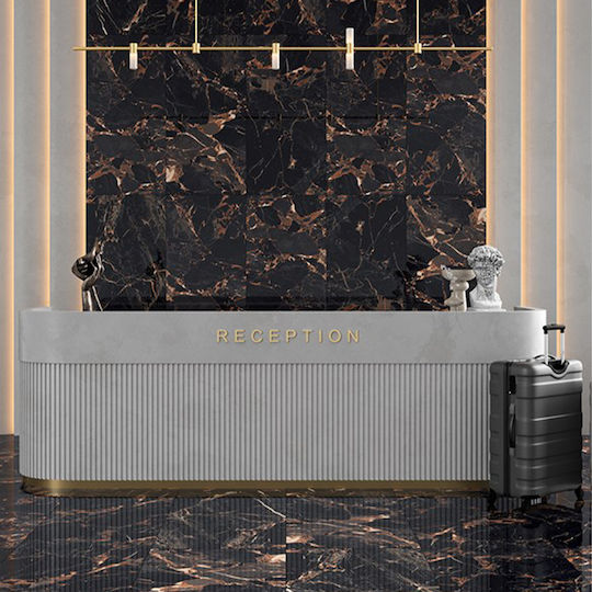 Gural Placă Interior Mat 120x60cm Negru