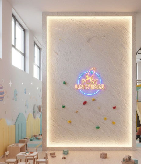 3D Wall Panels with Glue Beige White Beige 60x120cm
