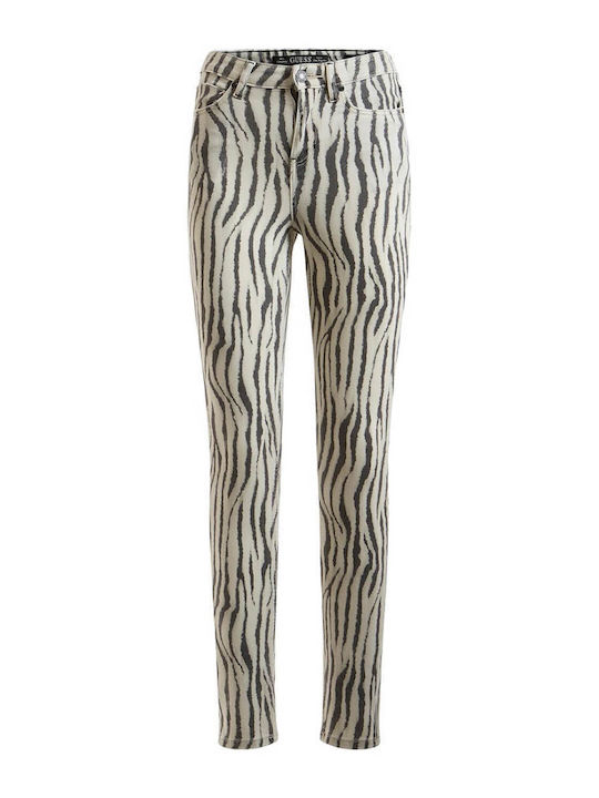 1981 Γυναικείο Jean Παντελόνι σε Skinny Εφαρμογή Μπεζ